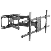 Equip 650324 Staffa di montaggio a parete per TV inclinabile e girevole da 37'' a 90'' VESA max 816x400 mm supporto fino a 75 Kg colore Nero