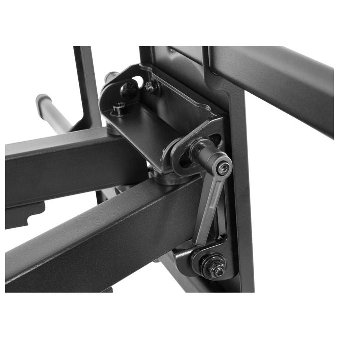 Equip 650324 Staffa di montaggio a parete per TV inclinabile e girevole da 37'' a 90'' VESA max 816x400 mm supporto fino a 75 Kg colore Nero