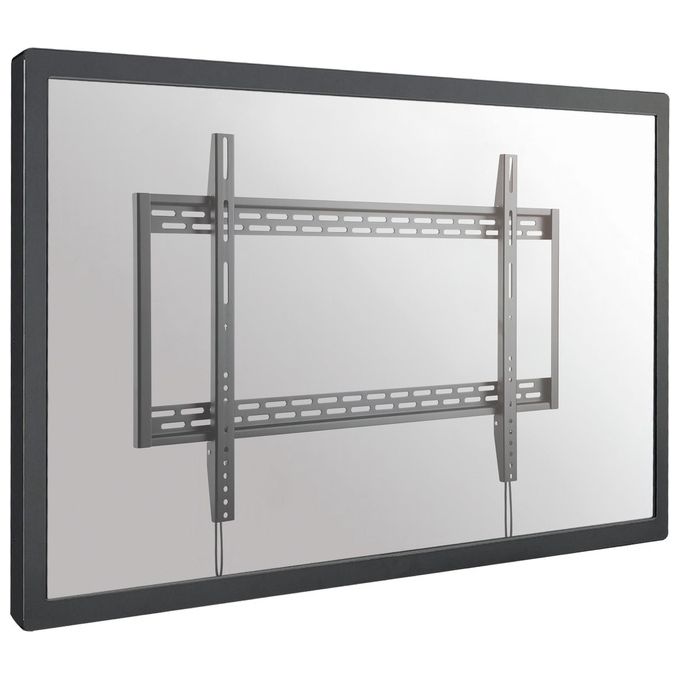 Equip 650323 Staffa per montaggio a parete fissa per TV curvo e piatto da 60'' a 100'' Capacita' fino a 100 Kg VESA 900x600 max colore Nero