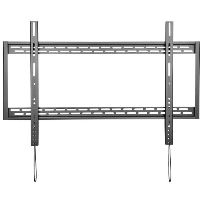 Equip 650323 Staffa per montaggio a parete fissa per TV curvo e piatto da 60'' a 100'' Capacita' fino a 100 Kg VESA 900x600 max colore Nero