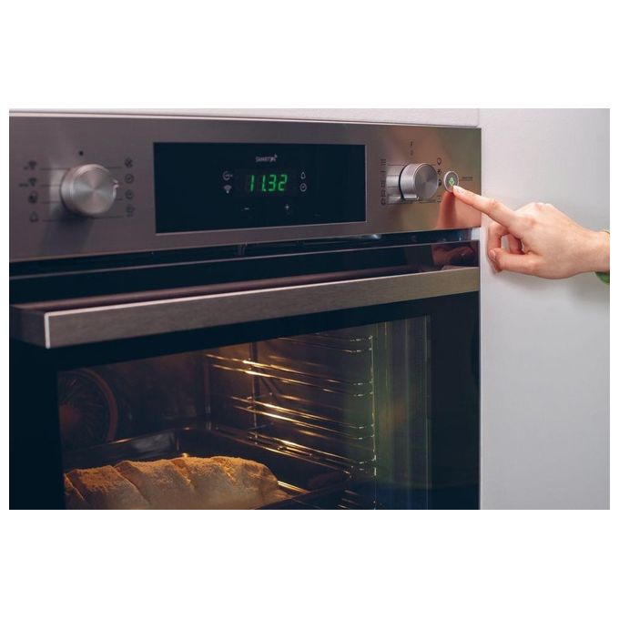 Candy FSCTX886 WIFI Smart Steam Forno da incasso Elettrico Multifunzione 70 L Classe A Pirolisi Vapore 3500W (59,5x59,5x56,8 cm) colore Inox