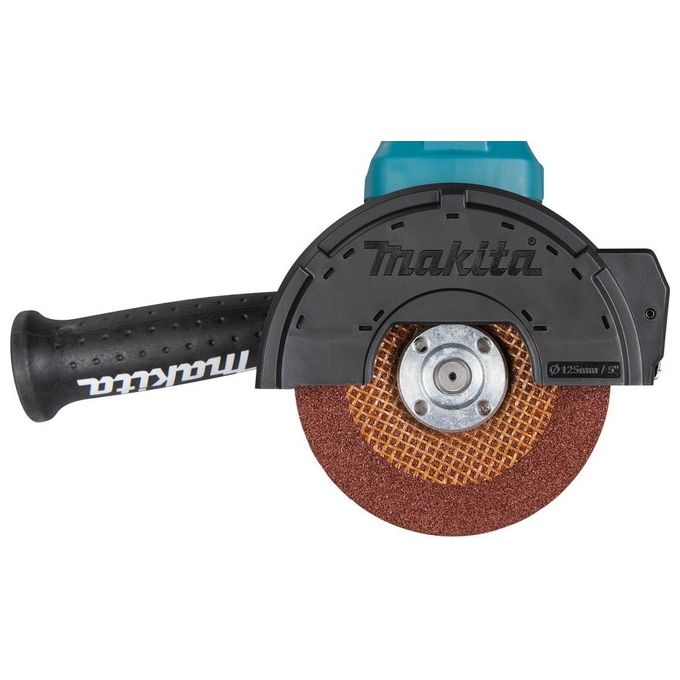 Makita GA5093X01 Smerigliatrice angolare 125 mm 1900 W Velocita' Regolabile 2800-11500 rpm Sistema SJS II Soft Start colore Nero
