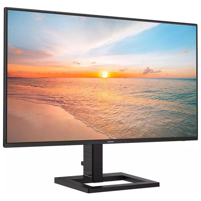Philips 24E1N1300AE Serie 1000 Monitor PC 23.8'' Full HD IPS 100Hz USB-C 65W Hub USB Altoparlanti Regolabile in Altezza colore Nero