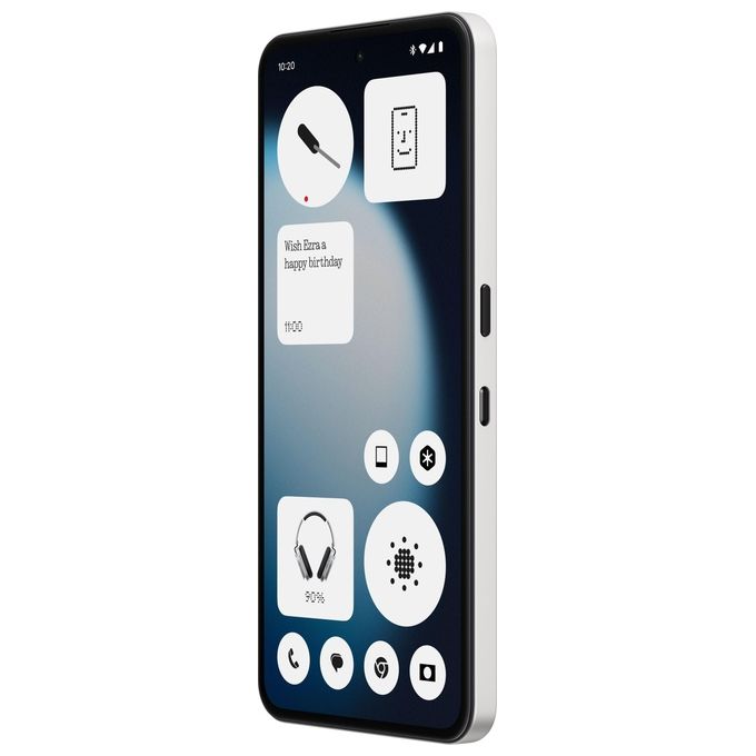 Nothing A10400248 Phone (3a) 8 GB 128 GB 5G Smartphone AMOLED 6.77'' 5000 mAh 33W colore Bianco