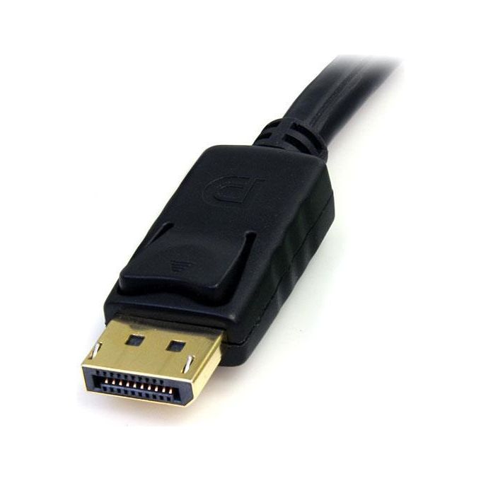 StarTech Cavo switch KVM DisplayPort USB 4 in 1 con audio e microfono 1,8 m