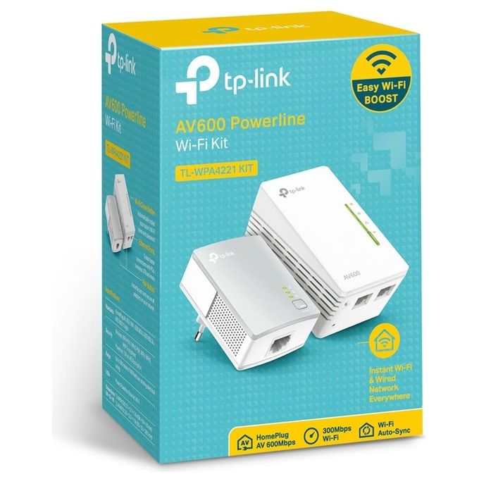 Tp-Link TL-WPA4221KIT Power line KIT_ Wireless Extender KIT_ 500mBp-s