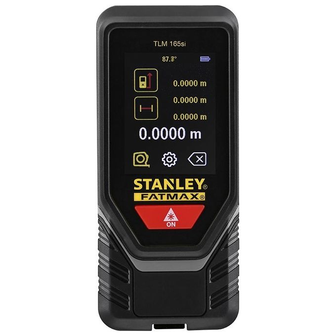 Stanley STHT1-77142 TLM165I Distanziometro laser 60 m Bluetooth IP54 touchscreen retroilluminato colore Nero