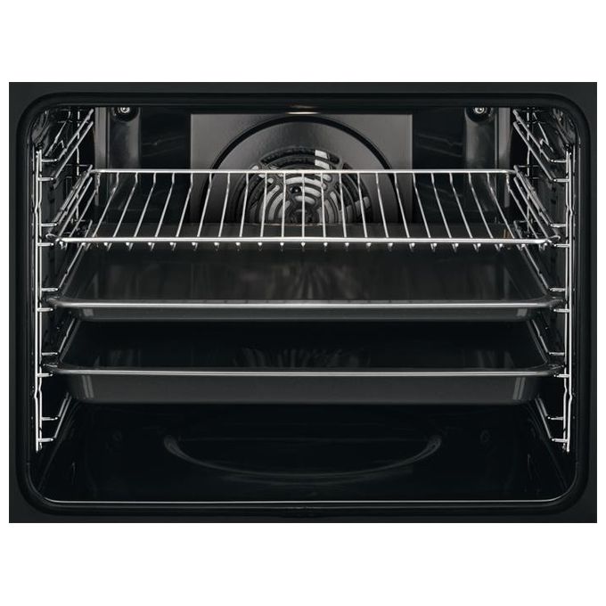 Electrolux ROB3201AOR Forno Elettrico Multifunzione da Incasso Capacita' 72 Litri Classe energetica A 6 Programmi InfiSpace Aqua Cleaning 60 cm Nero