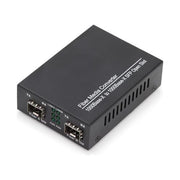 Digitus media converter gigabit singlemode-multimode con modulo sfp