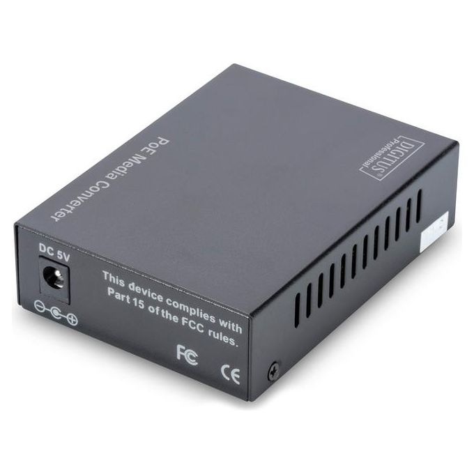 Digitus media converter gigabit poe rj45 sfp pse