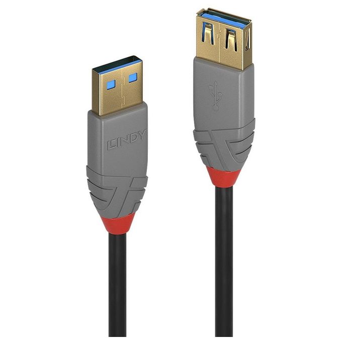 Lindy Prolunga Usb 3.0 Tipo A Anthra Line 2mt