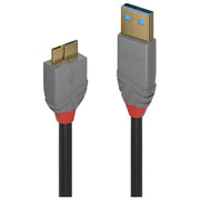 Lindy Cavo Usb 1mt 3.2 Gen 1 Usb A Micro-Usb B Nero