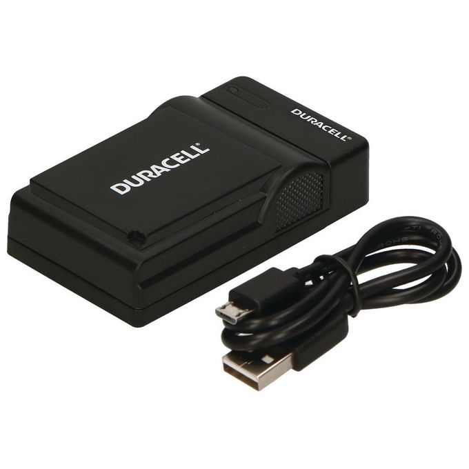 Duracell Caricabatterie con Cavo Usb per DRFW126-NP-W126