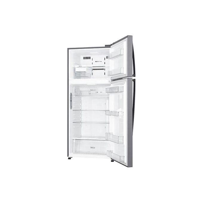 LG GTF744PZPED Frigorifero Doppia Porta 509 L 180 cm Classe E 43 dB No Frost Wi-Fi Dispenser Acqua Cassetto Zero Gradi colore Inox