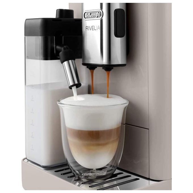 De'Longhi EXAM440.55.G Rivelia Macchina da caffe' Automatica 1,4 L 19 bar 1450 W Bean Switch LatteCrema Hot colore Grigio 16