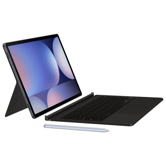 Samsung EF-DX825BBEGIT Book Cover Keyboard per Galaxy Tab S10+ S9+ S9 FE+ con Tastiera Italiana Touchpad 80 Tasti Nero