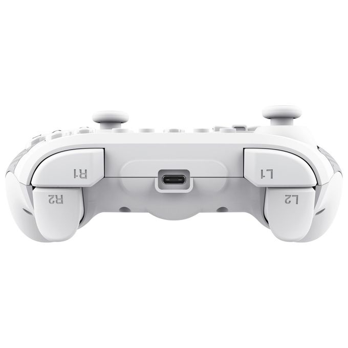 Trust GXT 1246W MUTA Gamepad Nintendo Switch Wireless Bluetooth Vibrazione Dual Shock Turbo 15h colore Bianco