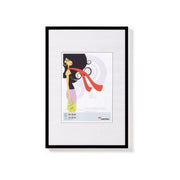 Walther New Lifestyle Cornice Portafoto 21x297cm in Plastica Nero DIN A4