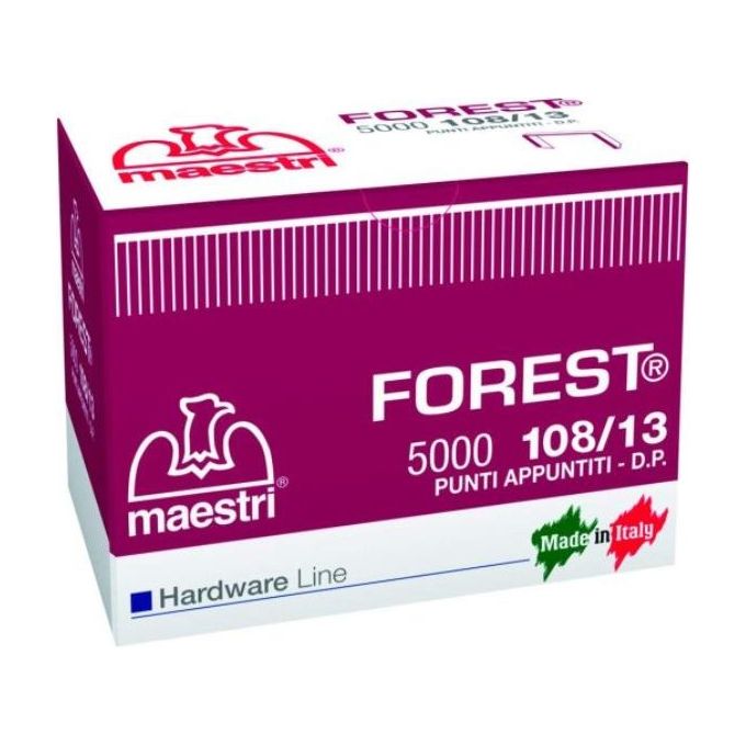 Punti Forest Da Fissatrici 108-13 Pz 5000
