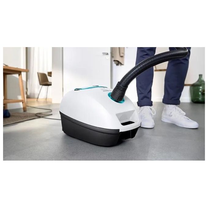 Bosch BGB41HYG1H Serie 4 Aspirapolvere a Cilindro con Sacco HEPA 4 L 600 W 75 dB colore Bianco