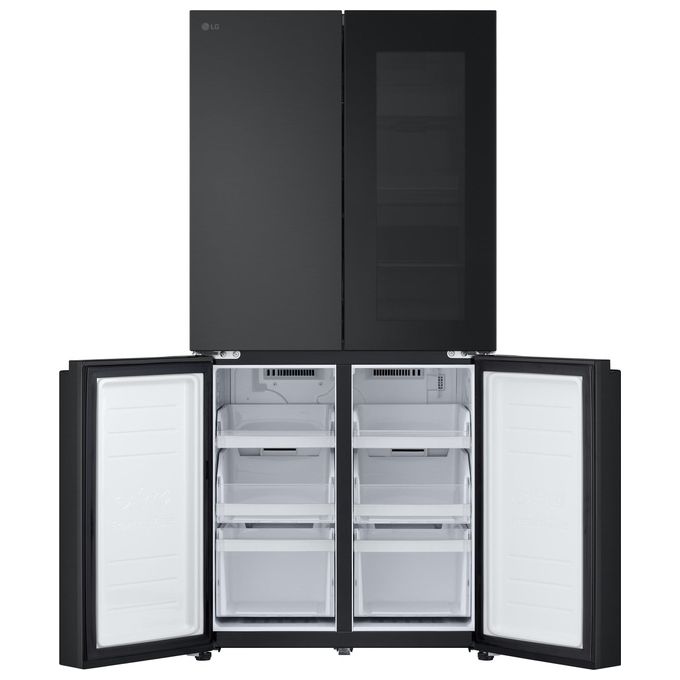 LG GMV860EPDE InstaView Frigorifero Multidoor Slim 530 L 178.7 cm Classe E 40 dB Wi-Fi Linear Cooling Total No Frost colore Nero