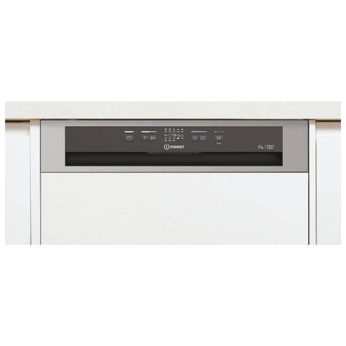 Indesit I3BL634X Lavastoviglie a Scomparsa Parziale 14 coperti Classe D 44 dB Touch (82x60x55 cm) colore Bianco