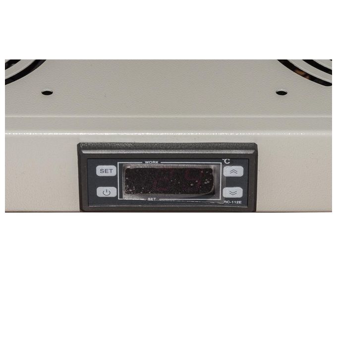 Link Modulo 2 Ventole Raffreddamento con Display Grigio