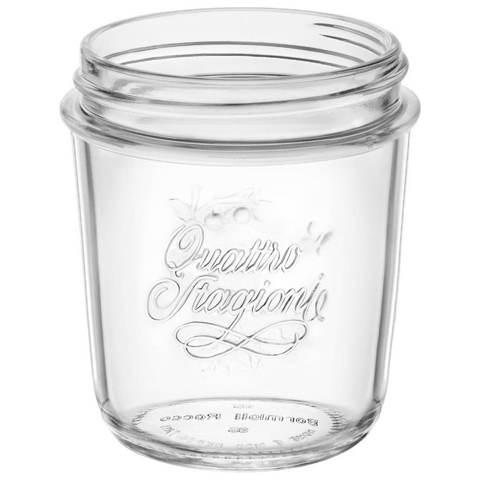 Bormioli Rocco BOR220044 Quattro Stagioni Vaso Cilindrico Bocca Larga 32 cl 320 ml vetro senza capsula