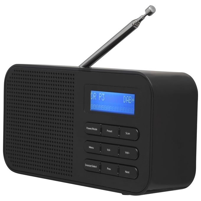 Denver DAB-42 Radio Digitale DAB  e FM Nero