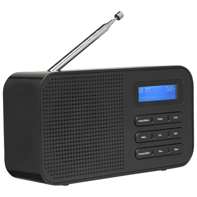 Denver DAB-42 Radio Digitale DAB  e FM Nero