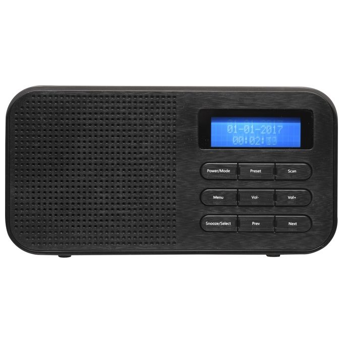 Denver DAB-42 Radio Digitale DAB  e FM Nero