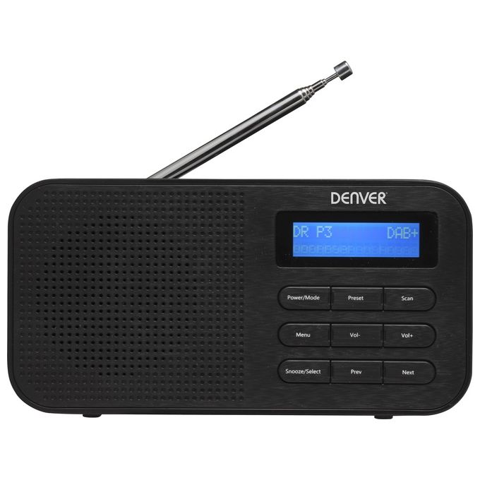 Denver DAB-42 Radio Digitale DAB  e FM Nero