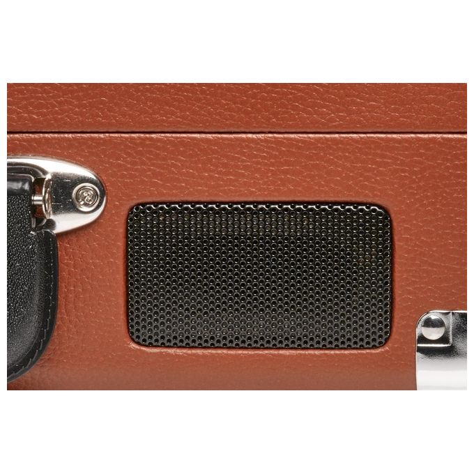 Denver BEL5706751027680 VPL-120 Giradischi 3 Velocita' 33 1-3 45 78 rpm Altoparlanti Integrati 2 x 1 W Uscita USB Phono Aux colore Marrone