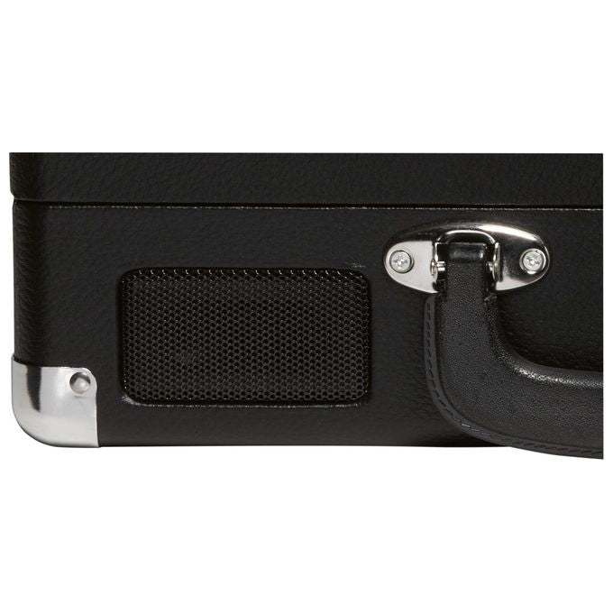Denver BEL5706751028649 Giradischi USB con Altoparlanti Integrati 33 1-3 45 78 rpm Uscita Phono Design Valigetta colore Nero