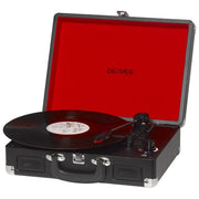 Denver BEL5706751028649 Giradischi USB con Altoparlanti Integrati 33 1-3 45 78 rpm Uscita Phono Design Valigetta colore Nero