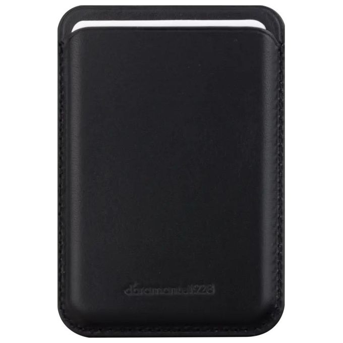Dbramante1928 ROCCGTBL1894 Roskilde CC Wallet Portafoglio MagSafe Pelle Pieno Fiore fino a 3 carte colore Nero