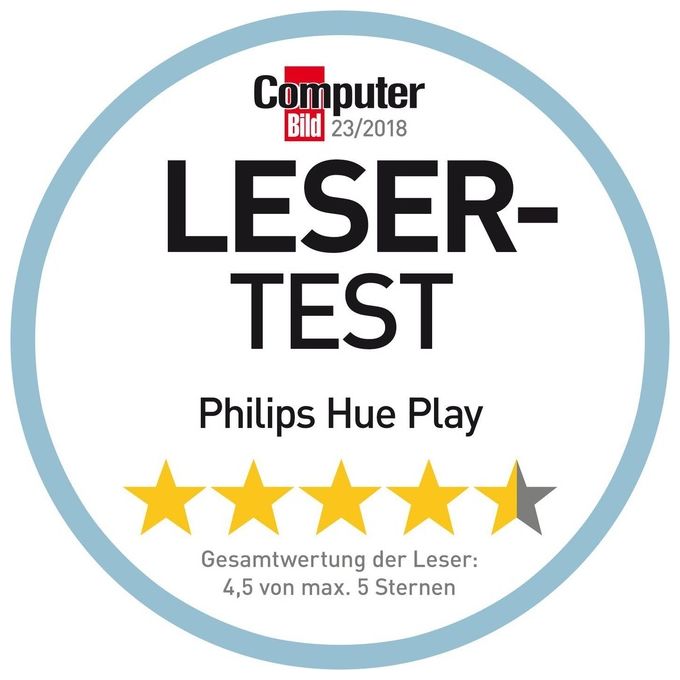 Philips Hue Play Lampada Led Connessa Nero 1 Pezzo