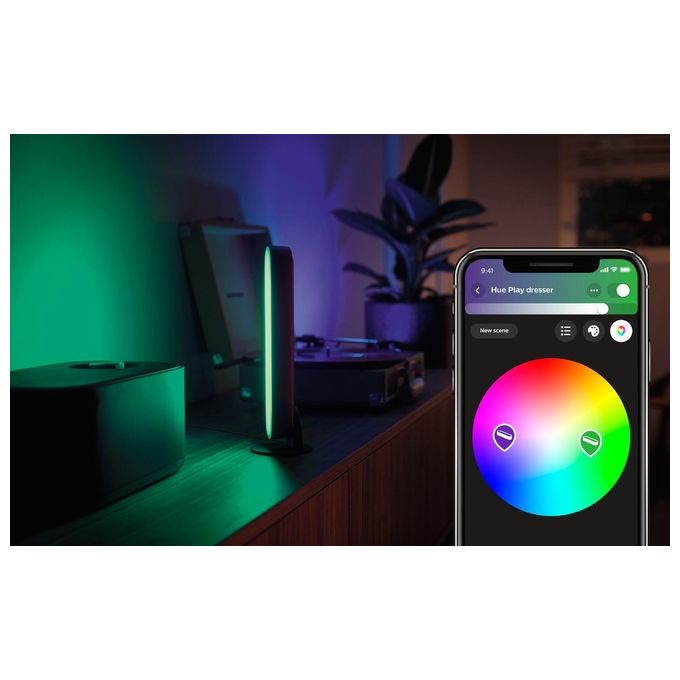 Philips Hue Play Lampada Led Connessa Nero 1 Pezzo