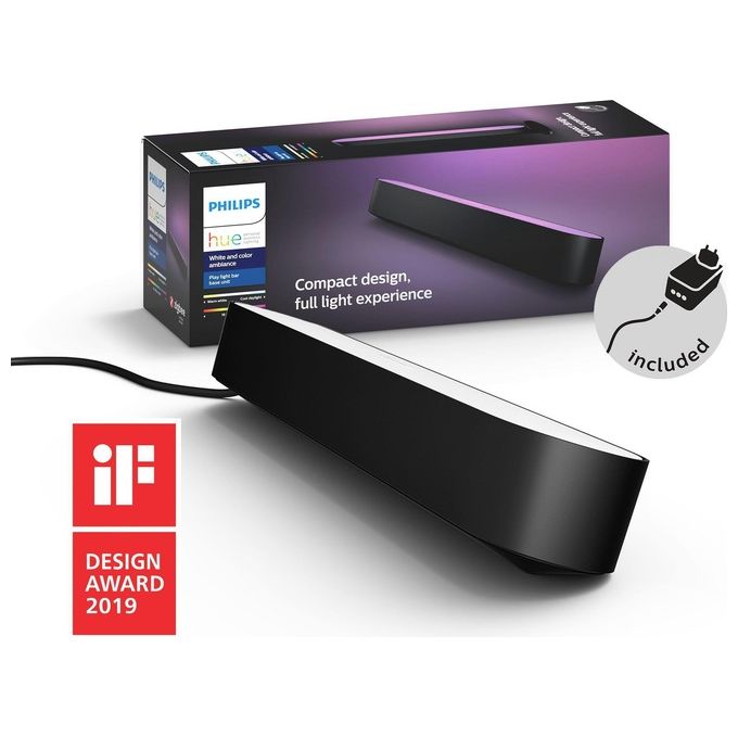 Philips Hue Play Lampada Led Connessa Nero 1 Pezzo