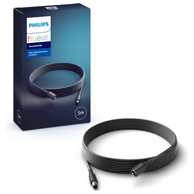 Philips Casa e Arredamento Cavo di Estensione Lunghezza 500cm Nero