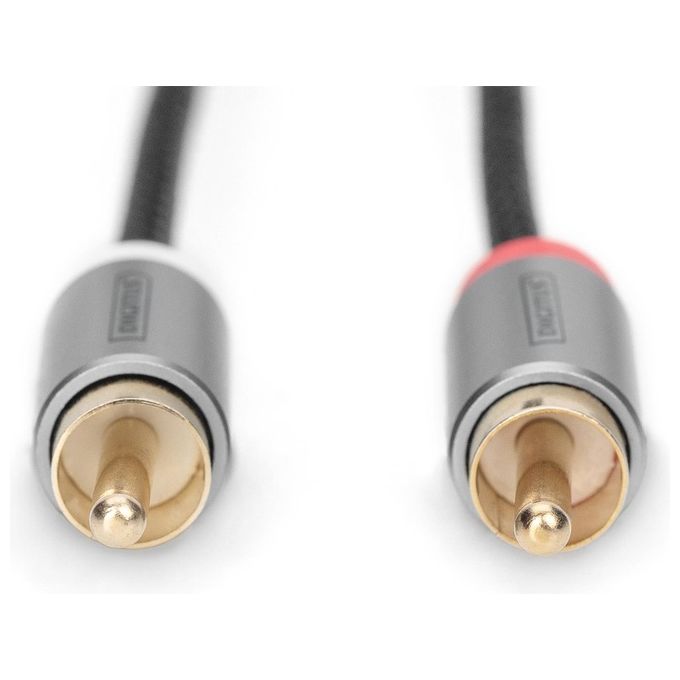 Digitus Cavo Adattatore Audio da 3.5mm Jack a Cinch Rca 1mt