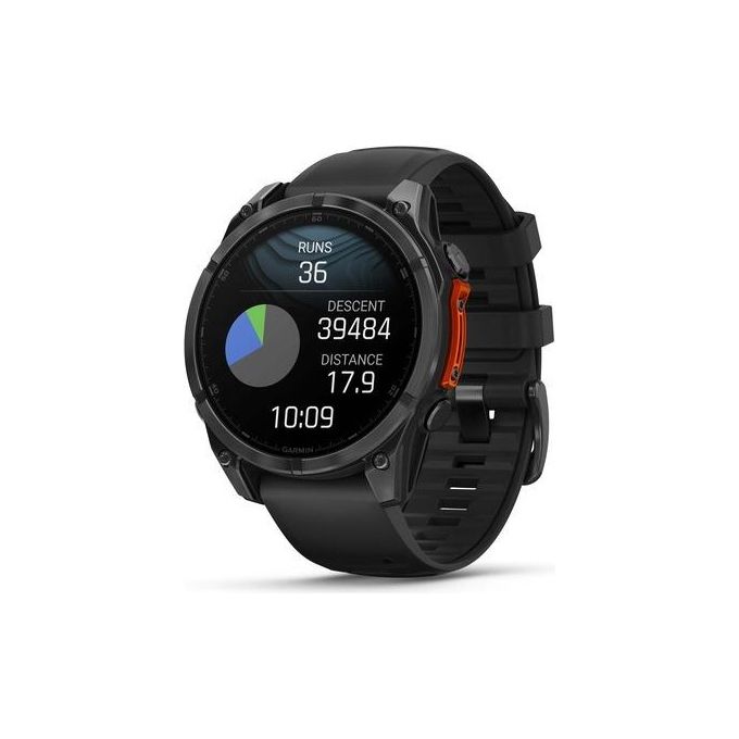 Garmin 010-02904-00 Fenix 8 Smartwatch AMOLED 47mm 1.4'' GPS 32 GB Multisport 16 giorni autonomia colore Nero