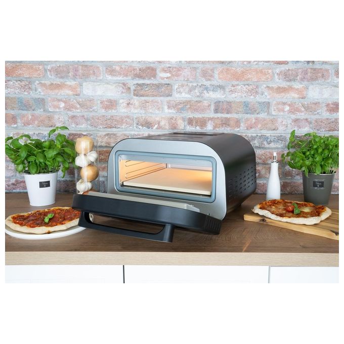 Unold 68815 Don Luigi Macchina e Forno per Pizza 1700 W 80 - 450 °C (43.1x46.9x28 cm) colore Nero