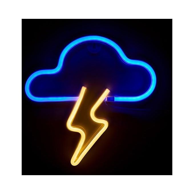 Muitomas Lampada Neon da Muro Cloud