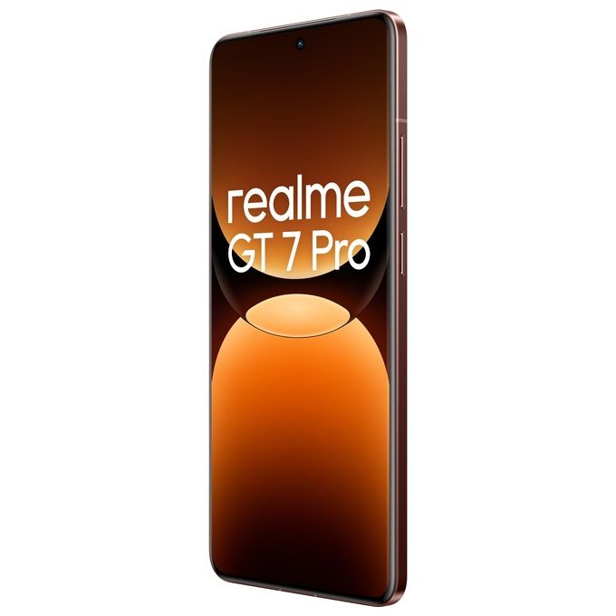 Realme 631002002708 GT7 PRO Smartphone 12 GB 512 GB 5G Android 15 Snapdragon 8 Elite 6500 mAh colore Mars Orange