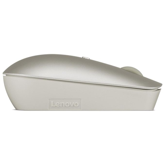 Lenovo 540 Mouse Wireless Compatto con Ricevitore Usb-C Sabbia
