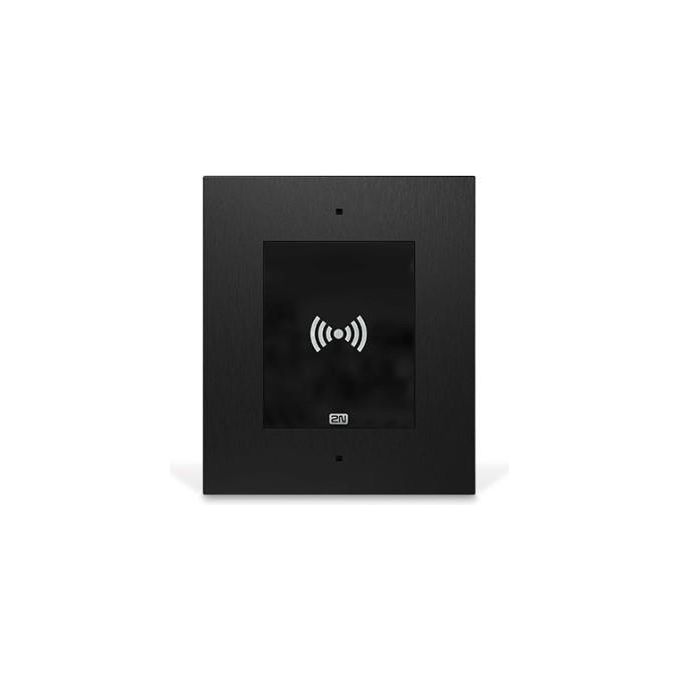 2N 9160344 Access Unit 2.0 Lettore Controllo Accessi RFID 125kHz 13.56MHz NFC PoE IP54 IK08 colore Nero