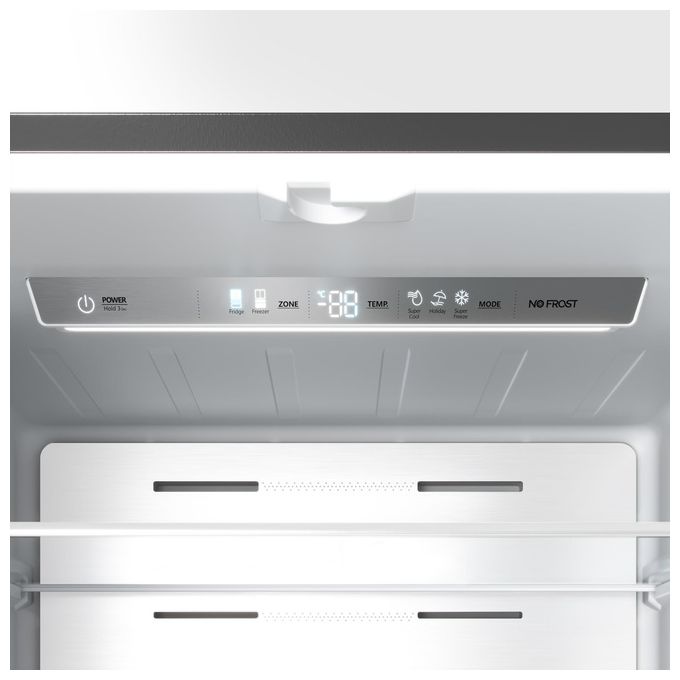 Hisense RF632N4BCE Frigorifero French Door 485 L 200 cm Classe E 38 dB Total No Frost Multi Air Flow colore Acciaio Inox