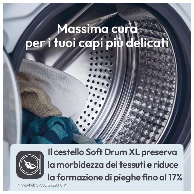 Candy BS 49B9-S Lavatrice 9 Kg Classe A Profondita' 60 cm Centrifuga 1400 giri Inverter Wi-Fi colore Bianco