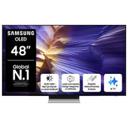Samsung QE48S90FAEXZT S90F Smart TV OLED 4K 48'' Processore NQ4 AI Gen3 144 Hz Dolby Atmos colore Nero